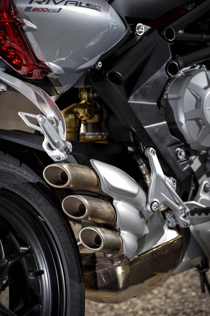 MV Agusta Rivale 800 Exhaust