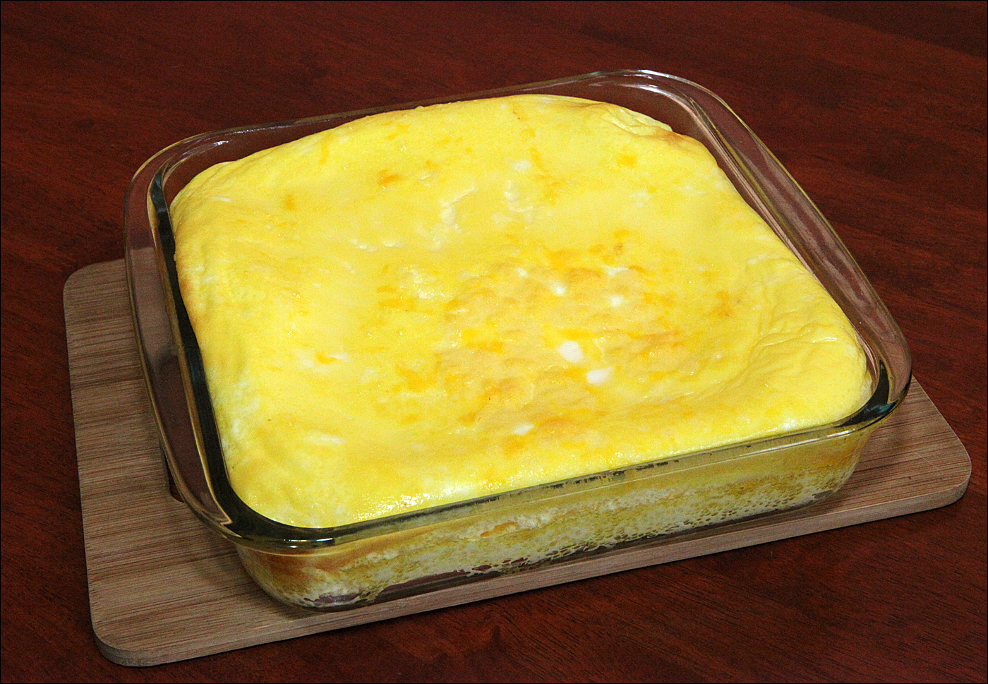 Приготовление омлета в духовке