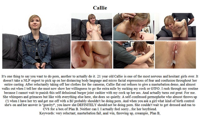 or: Part 1. 24.02.2014 - Callie (21 years old). keep2s.cc. 