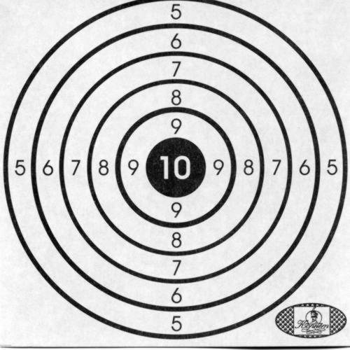Картинка мишень для стрельбы из пневматики