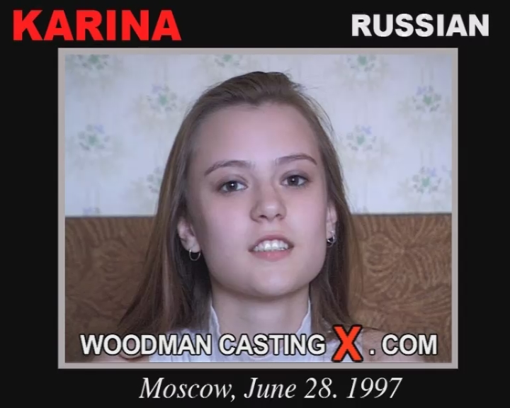 Karina / Молоденькая москвичка стесняется!