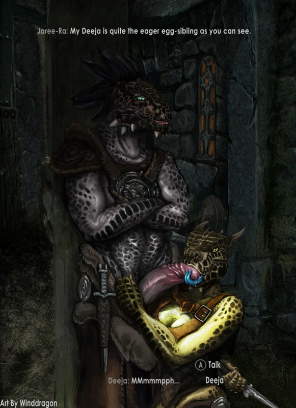 The Elder Scrolls Oblivion Skyrim - Argonians & Khajiits / Древние свитки - Аргонианы и Каджиты