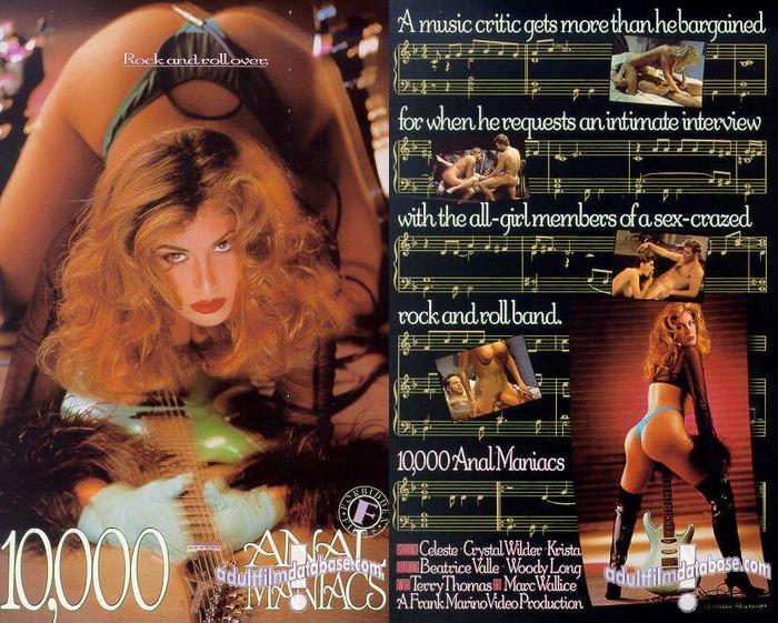 10000 Anal Maniacs 1: Rock and Roll Lover / 10000 Анальных Маньяков 1   Beatrice Valle, Celeste, Crystal Wilder, Krista