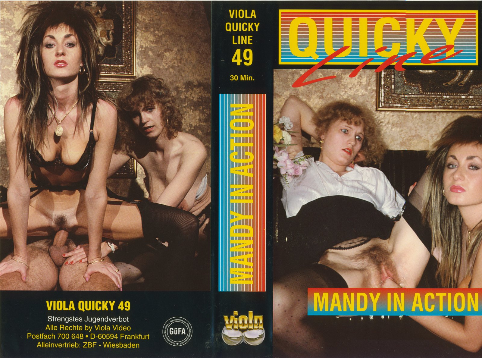 Quicky Line 49 - Mandy In Aktion / Мэнди В Действии  Dolly Buster,Conny Carr