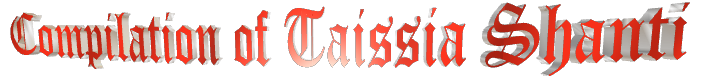 Compilation of Taissia Shanti
